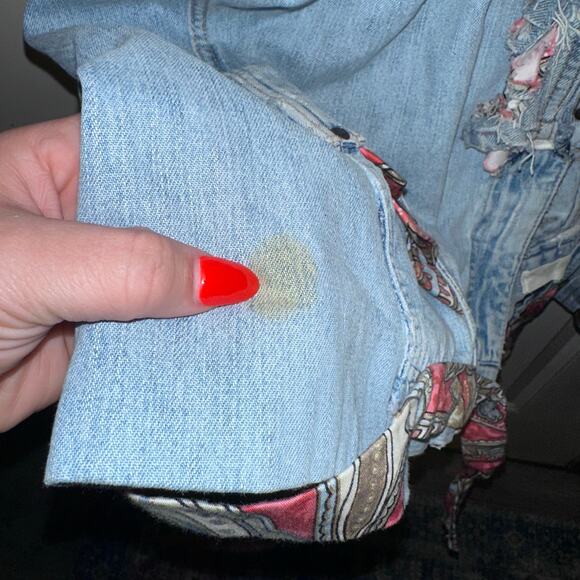 Rework oversized demin long vest - Picture 7 of 7